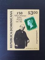 Dominicaanse Republiek 1990 Penny black Michel blok 44 pf, Verzenden, Postfris, Midden-Amerika
