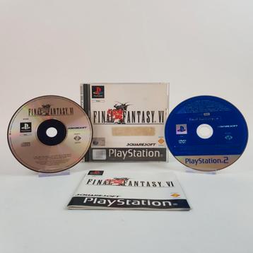 Final fantasy VI ps1 + Final fantasy X Demo disc || €34.99!! beschikbaar voor biedingen