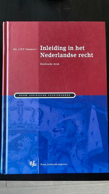 J.W.P. Verheugt - Inleiding in het Nederlandse recht beschikbaar voor biedingen