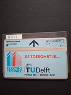 Telefoonkaart PTT Telecom - TU Delft (Ongebruikt), Ophalen of Verzenden