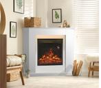 Elektrische Hoekhaard - Nieuwstaat, Huis en Inrichting, Ophalen, Zo goed als nieuw, Vrijstaande haard, Elektrische haard