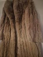 Mooie lange bontjas saga fox, Kleding | Dames, Jassen | Winter, Ophalen of Verzenden, Zo goed als nieuw, Bruin