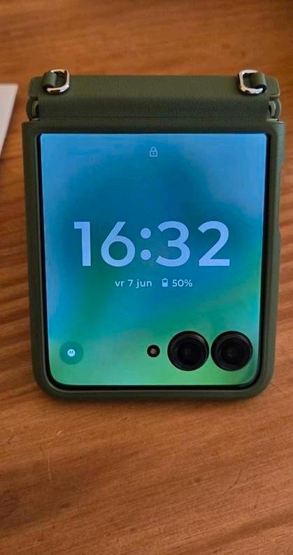 Motorola Razr 50 Ultra, Telecommunicatie, Mobiele telefoons | Motorola, Inklapmodel, Groen, Ophalen of Verzenden