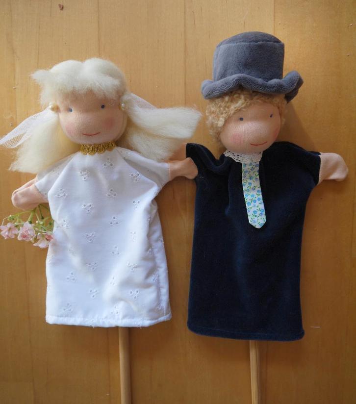 antroposofische poppenkastpoppen, Kinderen en Baby's, Speelgoed | Poppen, Nieuw, Ophalen of Verzenden