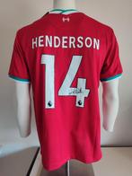 Gesigneerd Liverpool voetbalshirt door Henderson met coa, Verzamelen, Sportartikelen en Voetbal, Ophalen of Verzenden, Nieuw, Buitenlandse clubs