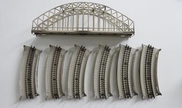 Marklin metalen bruggen 7-delige set 7163 en 7167 beschikbaar voor biedingen