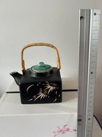Theepot Thailand Zwart Keramiek, Ophalen of Verzenden