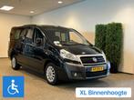 Fiat Scudo Rolstoelbus Bodemverlaging XXL-Ombouw 150cm, Euro 5, Stof, Gebruikt, Zwart