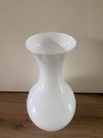 Witte vaas, Minder dan 50 cm, Nieuw, Glas, Wit