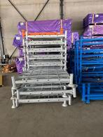 Gebruikte Stapelrekken Stapelracks Manuracks + rongen, Doe-het-zelf en Verbouw, Ophalen, Gebruikt, 100 cm of meer, 60 cm of meer