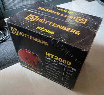HT2000 Huttenberg Benzine Stroomgenerator *ONGEOPEND* beschikbaar voor biedingen