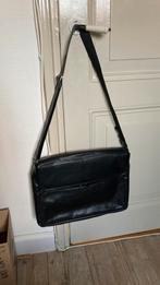 Leren Laptop tas zwart, Ophalen of Verzenden, Zo goed als nieuw