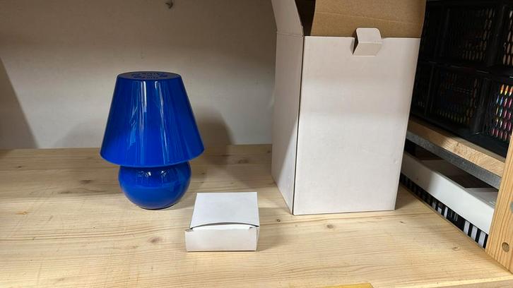 Fatboy Snacklight blauw, 2 stuks. WD-18., Huis en Inrichting, Lampen | Tafellampen, Nieuw, Minder dan 50 cm, Ophalen of Verzenden