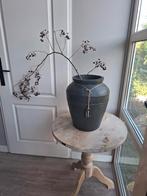 Kruik antraciet, Huis en Inrichting, Woonaccessoires | Overige, Ophalen of Verzenden, Zo goed als nieuw