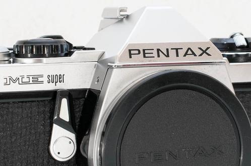 Pentax ME Super body 35mm film SLR + nieuwe batterijen, Audio, Tv en Foto, Fotocamera's Analoog, Refurbished, Spiegelreflex, Pentax