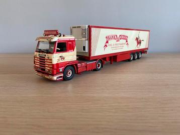 Tekno Scania 143 Frank De Ridder Trekker oplegger beschikbaar voor biedingen