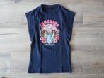 Persival t-shirt donkerblauw tijger maat 152/158 zgan, Persival, Meisje, Ophalen of Verzenden, Zo goed als nieuw