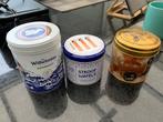 3 Lege blikken, Verzamelen, Blikken, Ophalen of Verzenden, Zo goed als nieuw, Koek(jes)