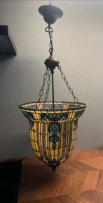 Prachtige Tiffany Hanglamp, Huis en Inrichting, Lampen | Hanglampen, Ophalen, Gebruikt, Glas, Minder dan 50 cm