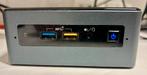 Intel NUC 8 i3 miniPC, 8GB en 256GB SSD. Windows 11 ready, Ophalen of Verzenden, Zo goed als nieuw, 3 tot 4 Ghz, SSD