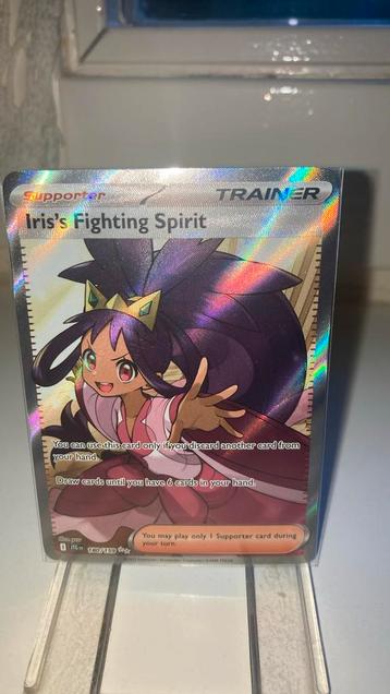 Pokemon Iris Fighting Spirit journey Together 7,50  beschikbaar voor biedingen