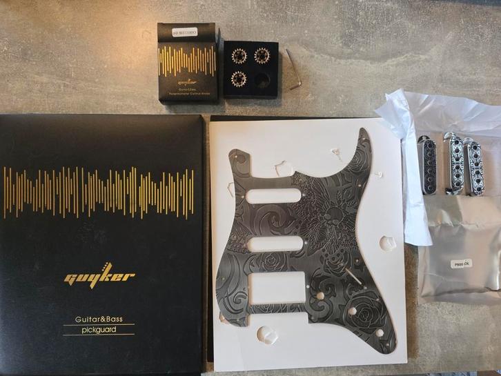 guyker guitar and bass accessories nieuw pickguard, control, Muziek en Instrumenten, Instrumenten | Onderdelen, Nieuw, Ophalen of Verzenden