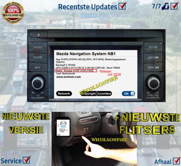 Mazda TomTom NB1 recentste versie '25 of (V11.50) beschikbaar voor biedingen