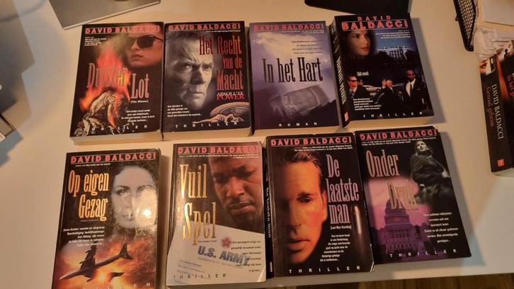 David Baldacci (21 titels), Boeken, Thrillers, Zo goed als nieuw, Ophalen of Verzenden