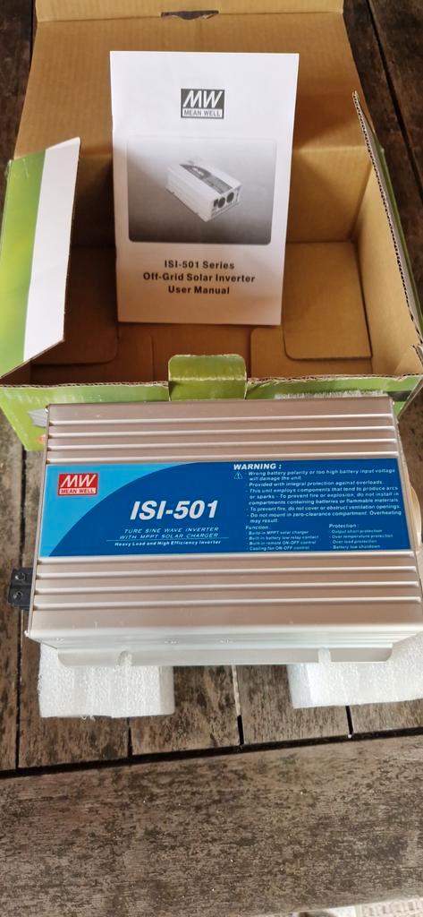 Mean Well ISI-501-224B stand-alone solar inverter DC/AC, Hobby en Vrije tijd, Elektronica-componenten, Nieuw, Ophalen of Verzenden