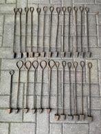 25 Brandmerken Brandijzers Stempels (antiek handgesmeed), Antiek en Kunst, Ophalen of Verzenden