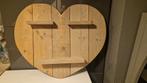 Steigerhouten Hart met Plankjes - 100x80cm, Ophalen of Verzenden, Zo goed als nieuw