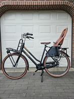 Gazelle Heavy Duty N7 D59 + Yepp Achterzitje, Ophalen, 56 cm of meer, Zo goed als nieuw, 1 zitje