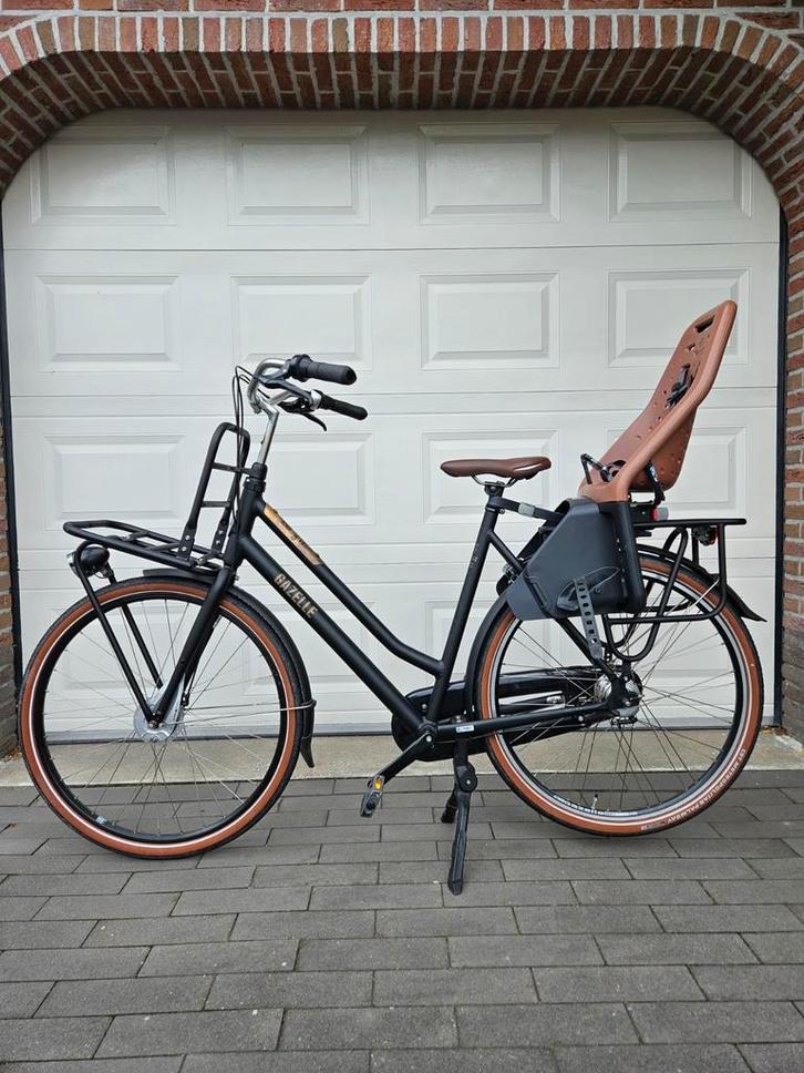 Gazelle Heavy Duty N7 D59 + Yepp Achterzitje, Fietsen en Brommers, Fietsen | Dames | Moederfietsen, Zo goed als nieuw, Gazelle