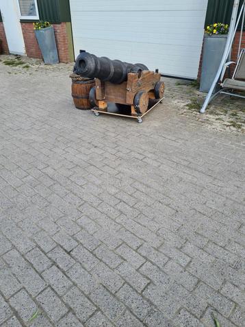Kanon, scheepskanon,antiek kanon,decoratie,horeca life size  beschikbaar voor biedingen