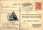 Pander Postjager - Taranto - 1933, Ophalen of Verzenden, Briefkaart