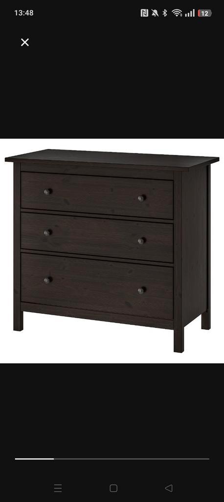 Ikea Hemnes Commode - Gebruikt, kan nog prima mee!, Huis en Inrichting, Kasten | Dressoirs, Gebruikt, 100 tot 150 cm, 25 tot 50 cm