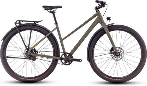 CUBE HYDE PRO FE Mixed Dustyolive/gold T54 54cm T54 2025, Fietsen en Brommers, Fietsen | Heren | Herenfietsen, Nieuw, Overige merken