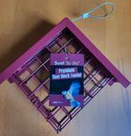 De Suet Vogelvoer blok houder met afdak- NIEUW, Tuin en Terras, Vogelhuisjes en Vogelbaden, Ophalen of Verzenden, Nieuw