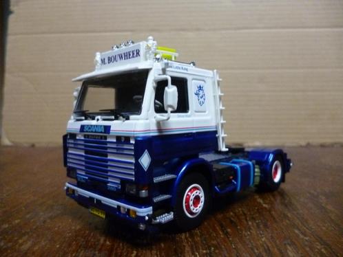 Tekno Scania 93 Bouwheer met certificaat, Hobby en Vrije tijd, Modelauto's | 1:50, Nieuw, Bus of Vrachtwagen, Tekno, Ophalen of Verzenden