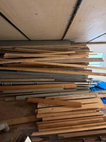 Partij Hout - Diverse Soorten & Maten beschikbaar voor biedingen