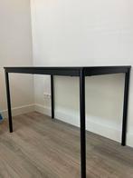 Ikea bureau zwart, Huis en Inrichting, Tafels | Sidetables, 100 tot 150 cm, Rechthoekig, 50 tot 75 cm, Zo goed als nieuw