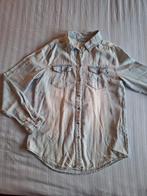 lichtblauwe blouse van Denim & co maat 36, Blauw, Ophalen of Verzenden, Maat 36 (S), Gedragen
