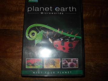 4 DVD BOX PLANET EARTH-MICROWORLDS. beschikbaar voor biedingen