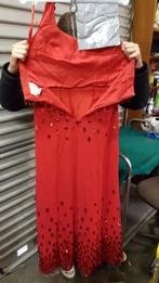 gala avondjurk rood, met glitters, Ophalen of Verzenden, 'T Olde Gre-j, Info@toldegrej.nl, Endepoelstraat 20f Didam