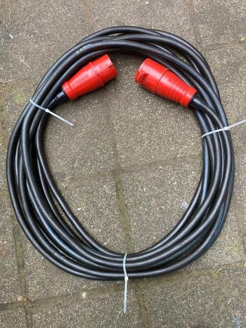 Verlengkabel Neopreen 400V 32A 5x4mm2 15meter beschikbaar voor biedingen