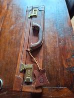 The Bridge leren koffer, Gebruikt, Slot, Ophalen of Verzenden, Minder dan 35 cm