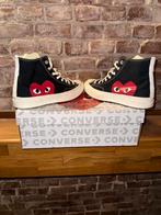 Converse Chuck Taylor 70’s Comme Des Garcons play., Kleding | Heren, Schoenen, Verzenden, Zwart, Converse, Zo goed als nieuw