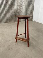 vintage barstool iron and wood design, Huis en Inrichting, Barkrukken, Ophalen, Gebruikt, Aalsmeer, Redesign vintage