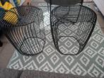 Leuke stevige tafeltjes 2x, Huis en Inrichting, Tafels | Bijzettafels, 45 tot 60 cm, Minder dan 55 cm, Rond, Ophalen of Verzenden