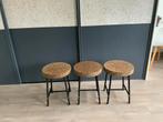 Ikea Sinnerlig kurk Kruk Limed editie Ilse Crawford 3 stuks, Ophalen of Verzenden